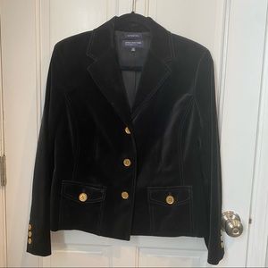 Jones New York Velvet blazer